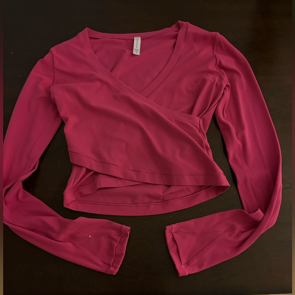 Athleta Transcend Wrap Top, XS - Picture 2 of 4